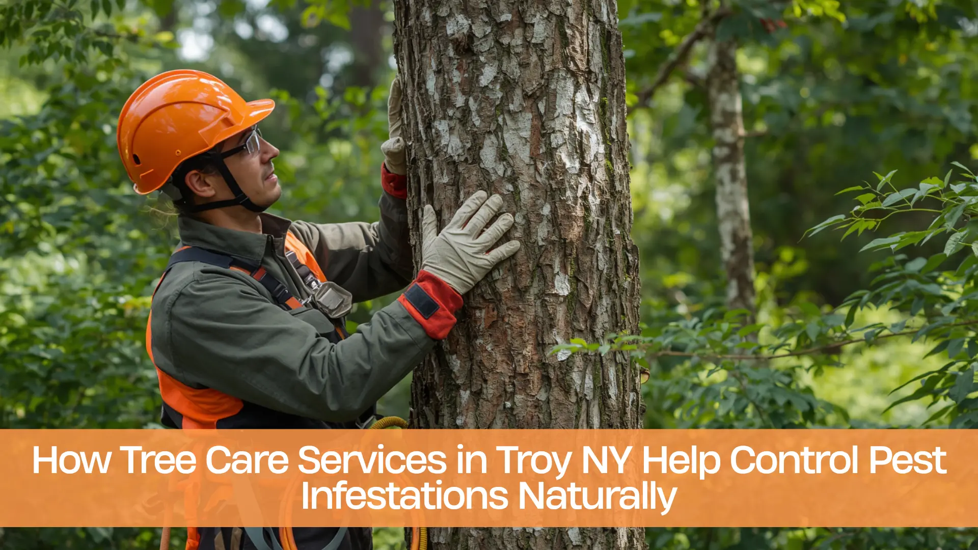 How Tree Care Services in Troy NY Help Control Pest Infestations Naturally